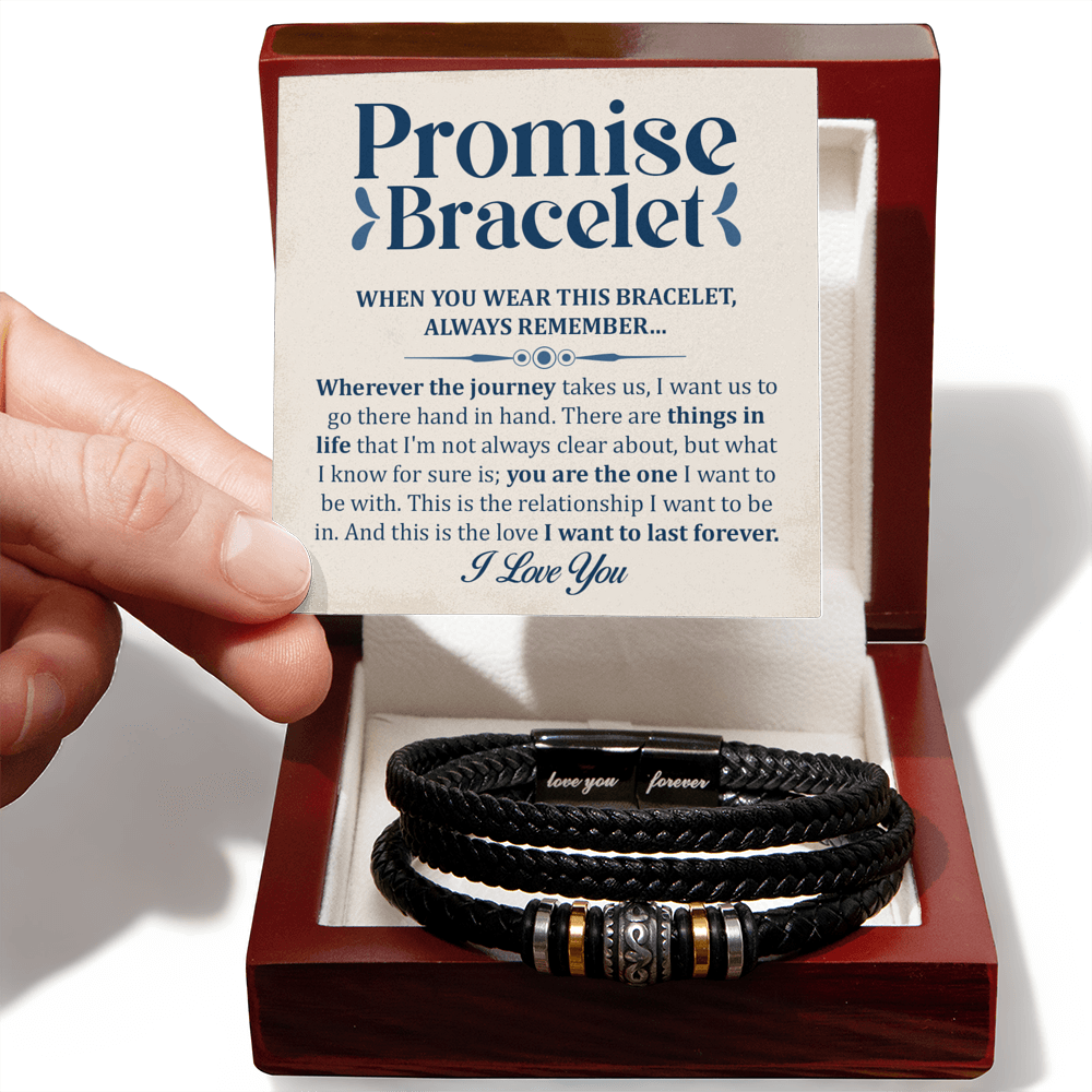 Love You Forever Promise Bracelet You Are The One